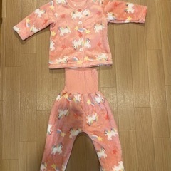 【取引中】　子供服　ベビー服　80㎝　パジャマ　ピンク