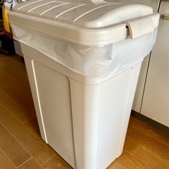 大型ゴミ箱　蓋付き　特大サイズのゴミ袋用　高さ60cm