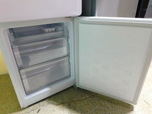 ハイアール冷凍冷蔵庫148L  JR-NF148B 2020年製 JR-NF148B(W) 2ドア冷凍冷蔵庫 148L 1台 Haier(ハイアール