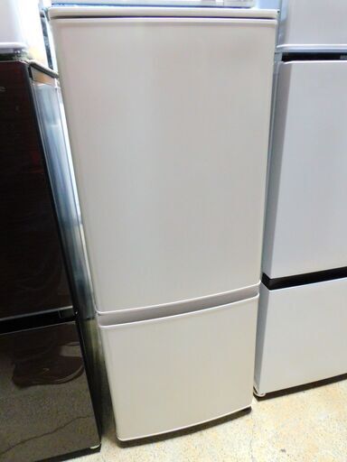 MITSUBISHI 三菱 2ドア 冷凍冷蔵庫 MR-P15F-W 146L 2020年製 - キッチン家電