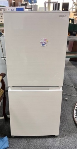 【2022年製】SHARP 冷蔵庫 152L SJ-D15H-W 高年式