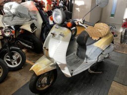 不動や外装ボロボロの原付バイクを修理できます。買い換えるより安い！！