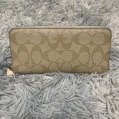 【決まりました】coach 財布　