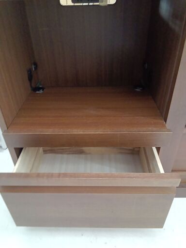 中古】食器棚ダイニングボード大型収納 (四次元ポケット十和田) 十和田 