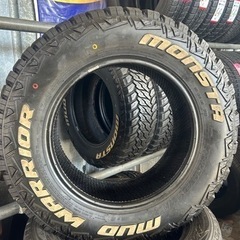 オフロードタイヤ4本、215-70-16. 組み換え工賃取り付けコミコミ、愛知県大府市