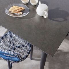 IDC/大塚家具 未使用品 ダイニングテーブル パシオン/セラミックトップ 幅165cm ダイニング5点セット レノDC GY 中古 店頭引取歓迎 R7929