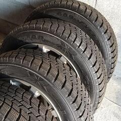 【最終出品】軽用 バリ山スタッドレス 4本セット