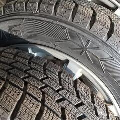 【最終出品】軽用 バリ山スタッドレス 4本セット