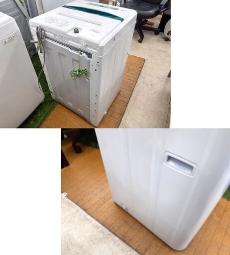 洗濯機 4.5㎏ 2017年製 ハーブリラックス YWM-T45A1 ホワイト 全自動