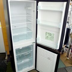 高年式 2ドア冷蔵庫 162L 2021年製 アイリスオーヤマ IRSE-HT16A-B100Lクラス ブラック 黒  札幌 北20条店