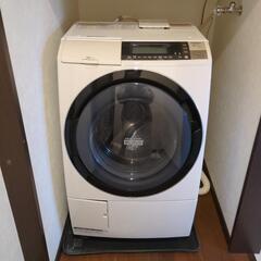 美品 日立 ドラム式洗濯乾燥機 10kg/6kg BD-S870...