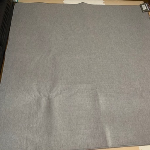 美品　ホットカーペット　ダニ退治　正方形　山善