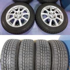 冬 ルーミー 165/65R14【富山】トヨタ仕様 トール タンク パッソ ブーン ミラージュ【富山 手渡しもOK】トヨタ（ダイハツ）冬 スタッドレス ダンロップ 中古4本