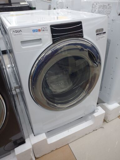 AQUA12kgドラム式洗濯乾燥機2022年製AQW-DX12N