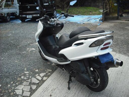自賠責付き YAMAHA MAJESTY 125 コマジェ ホワイト・インジェクション