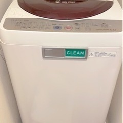 シャープ洗濯機 ES-GE60N