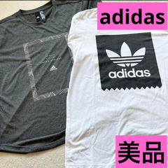 adidas Tシャツ　２枚セット　フリーサイズ　レディース