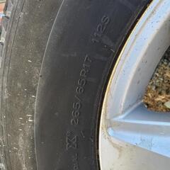 ランドクルーザープラド 150 後期 純正ホイール タイヤ