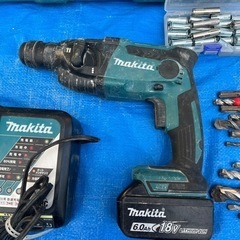 マキタ　18Vハンマドリルセット