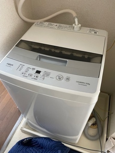 2020年　アクア　洗濯機　AQW-S50HBK(FS) 5.0kg