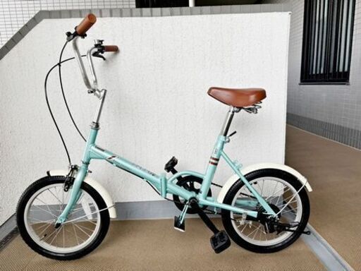 美品】シンプルスタイル f エフ (FF-Y16) 16インチ折りたたみ自転車