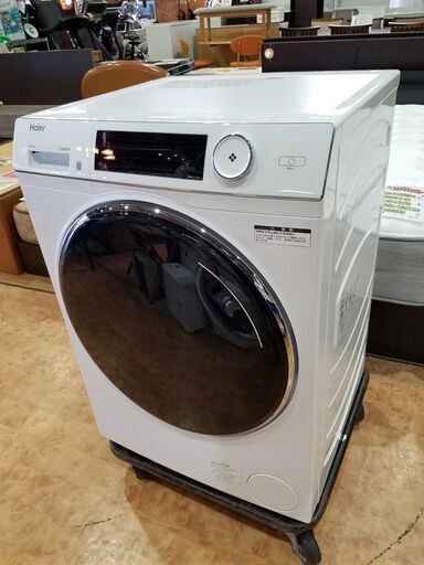 ✨安心の分解洗浄済✨Haier 2022年製 9.0Kgドラム式洗濯機 JW-TD90S【愛市I4S032175-104】