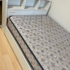 フランスベッド　マットレス付きシングルベッド