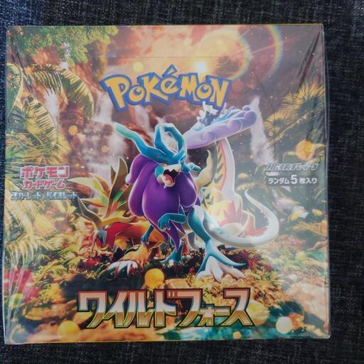 ポケカ　ワイルドフォース　BOX シュリンク付