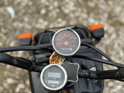 ホンダ ズーマー AF58 14126km シート張替え後未使用 50cc 原付