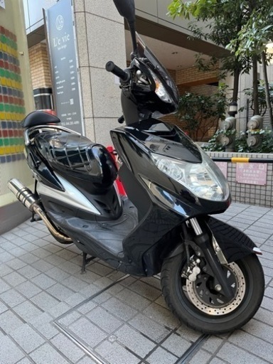 YAMAHA シグナスX ライトカスタム車両 かなり綺麗です 自賠責3年残ってすぐに乗って帰れます