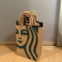 30枚 スタバ ショッパー 紙袋(1枚50円 10枚400円)