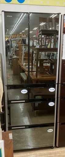 HITACHI 日立 565L冷蔵庫 ファミリータイプ 2014 R-M5700D No.1067● ※現金、クレジット、スマホ決済対応※
