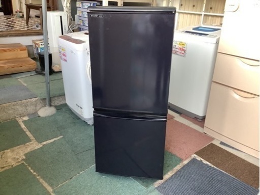 【リサイクルサービス八光】2008年製　シャープ　137L　2ドア冷蔵庫　SJ-14P-B