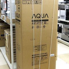 札幌市/清田区 AQUA/アクア ホームフリーザー 1ドア冷凍庫 AQF-SF11M(W) ホワイト 右開き 定格内容積105L 超スリム 新品未開封!!