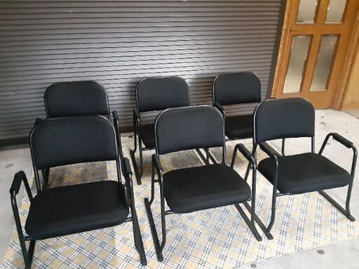 (お話し中)6脚セット和室用肘付き座椅子