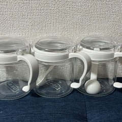 調味料入れ×3