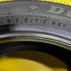 【中古タイヤ3本】215/50R18 92V DUNLOP ENASAVE EC300+ 2020製