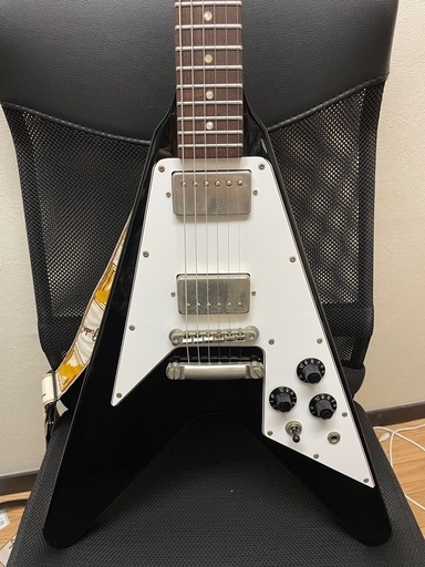 弦楽器、ギター epiphone made in japan Flying V