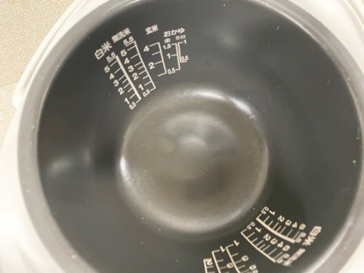 キッチン家電】キレイ目炊飯器 5.5合 IH炊飯器 かまど銅コート【家電の事なら買取＆販売アールワン田川】 - 炊飯器