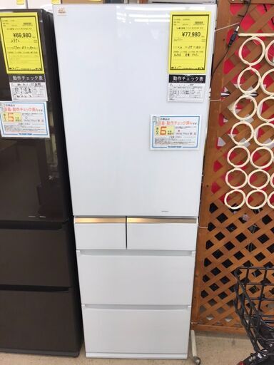 【359】Panasonic 冷蔵庫 NR-E414GV 2019年製