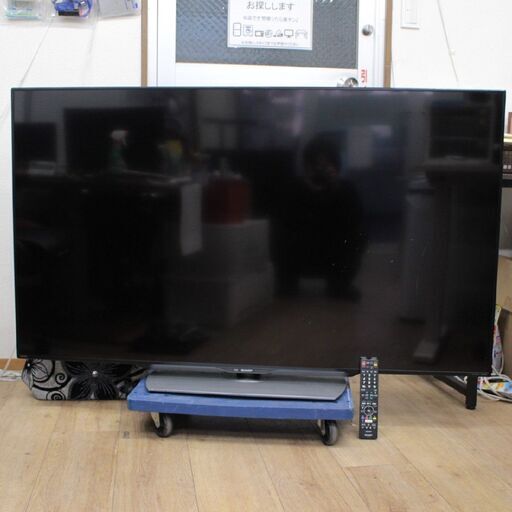 T738) シャープ 液晶テレビ LC-60U45 60型 2018年製 AQUOS アクオス スマートテレビ 4K低反射液晶パネル TV SHARP Youtube BC CS 60V