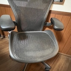 欠損のため取引中止)ハーマンミラー社　アーロンチェア　Bタイプ　クラシック　フル装備　ポスチャータイプ