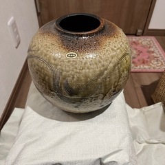 信楽焼　花瓶　美品