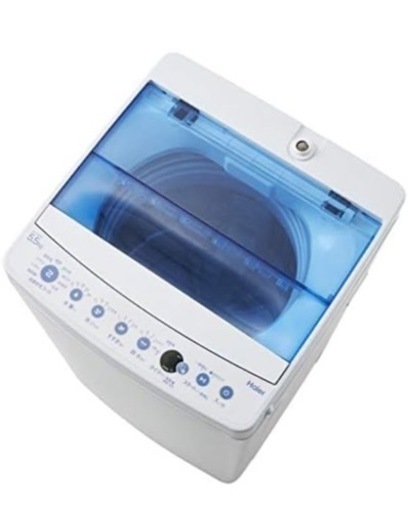 【最終値下】ハイアール 全自動洗濯機 洗濯容量：5.5kg  設置台付