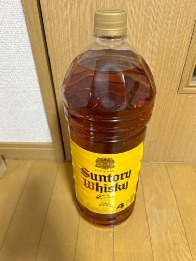 新品未開封 SUNTORY サントリーウイスキー 角 ウイスキー ペットボトル 4L