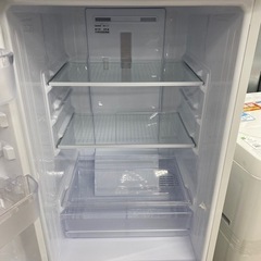 SHARP 2ドア冷蔵庫　SJ-C17B-W 2016年製　【トレファク東大阪】