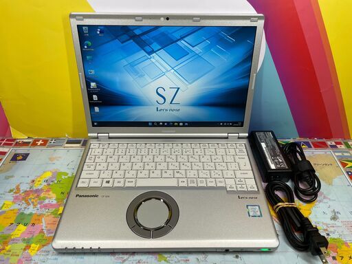 JC03259 パナソニック CF-SZ6 RFYVS SIMフリー レッツノート 超軽量 良品