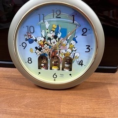 《お話中》ディズニー‼️壁掛け時計‼️ミッキー ミニー ドナルドダック