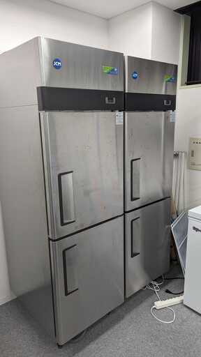 【キャンセル出ましたので再募集】業務用タテ型2ドア冷蔵庫 JCM 465L