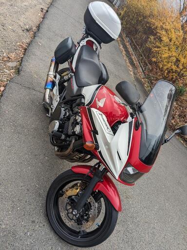 HONDA・CB400SB.HyperVTEC.SPECⅢ⭐完成された最終型⭐人気デザインカラー⭐タンデムバーシルバー⭐ブラックホイール⭐レッド\u0026ホワイト\u0026ブラック⭐ホンダ・スーパーボルドール ハイパーブイテック スペック3⭐超美車⭐毎月点検⭐ETC⭐SP忠男２本出し高級マフラー⭐